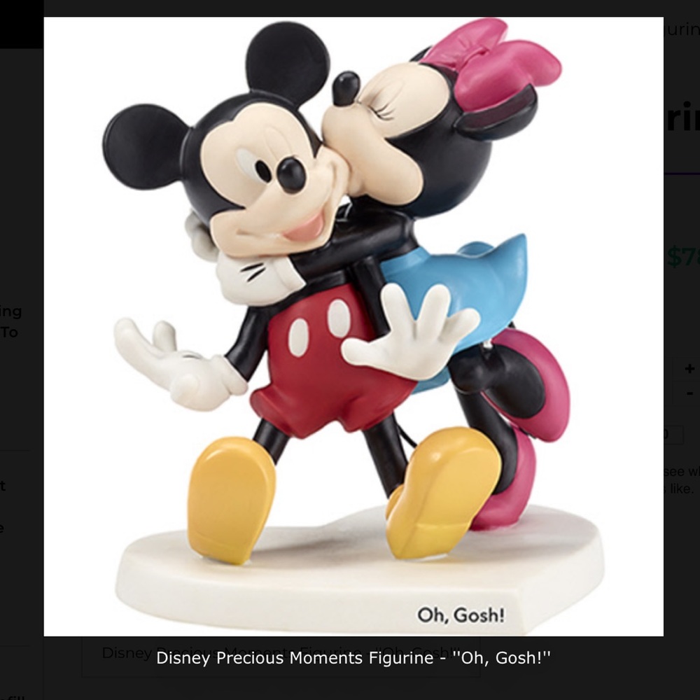 Disney Precious Moments Figurine - ''Oh, Gosh!''